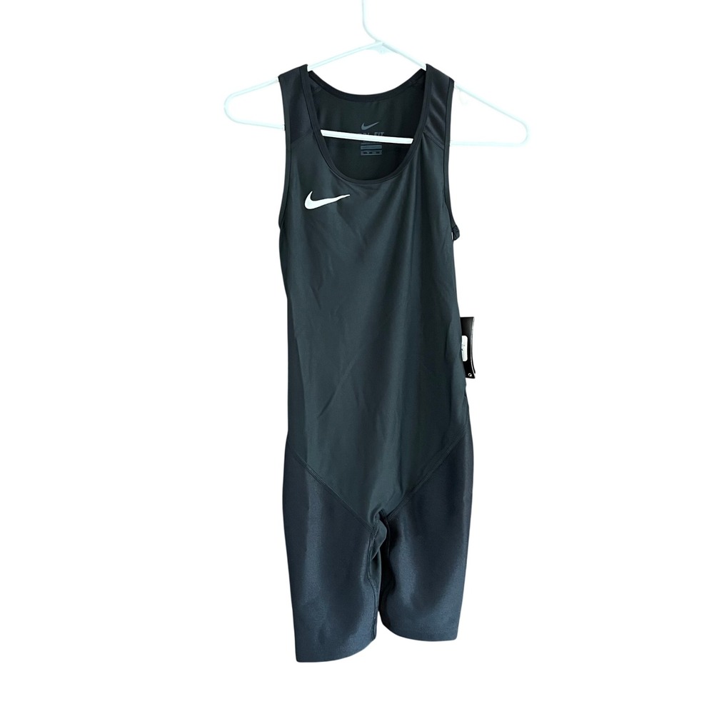 Nike Dri-FIT Weightlifting Singlet W Black 652865 Womens XS NWT